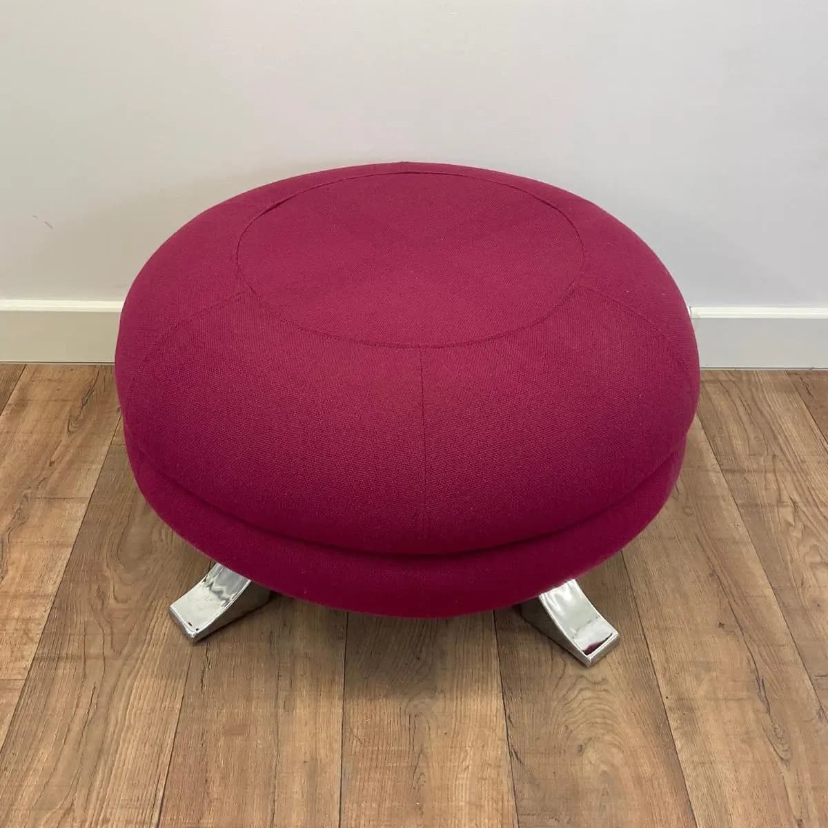 Pink Round Stool