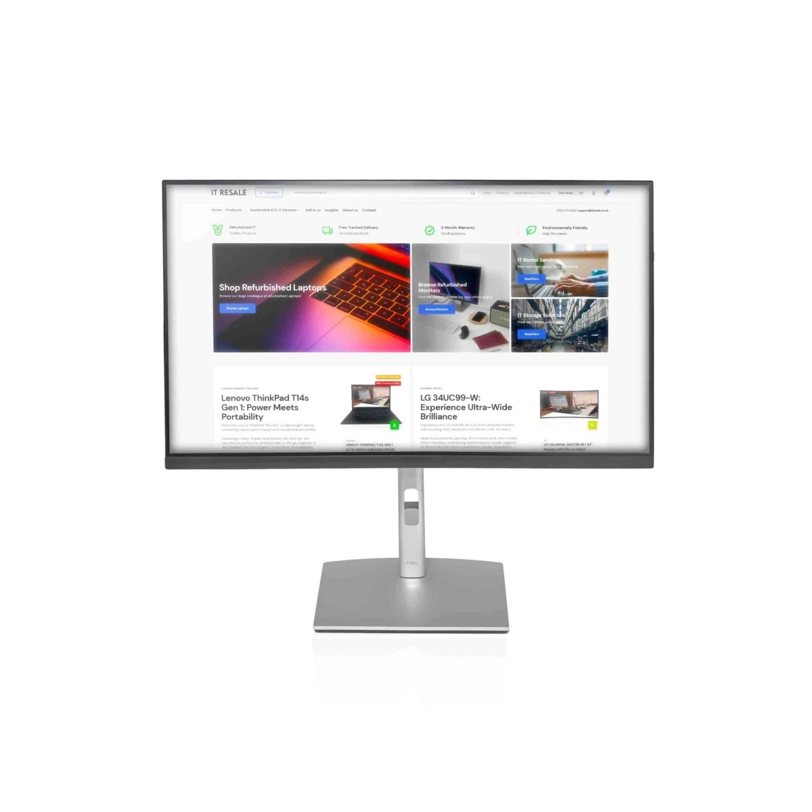Dell P2722HE 27" Full HD IPS USB‑C Docking Business Monitor with Stand