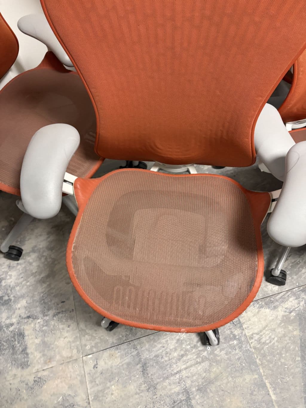 Herman Miller ergonomic task chairs from an office clearance