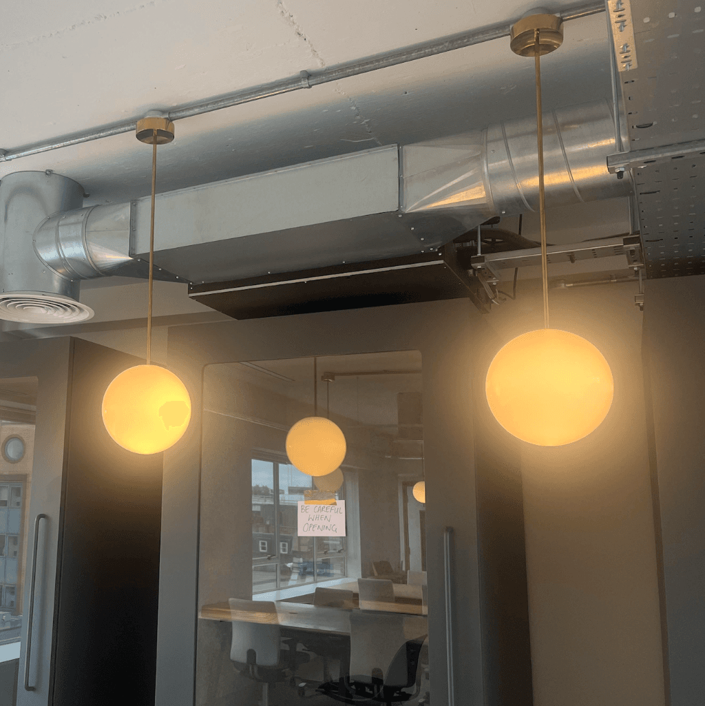 Pendant Globe Light Fitting