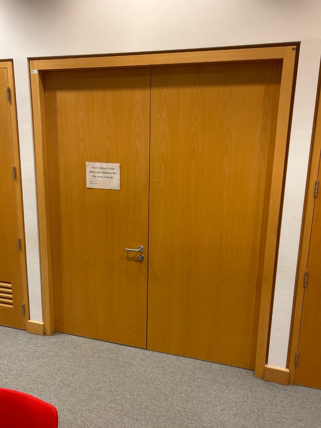 Timber Double-leaf Internal Door Set