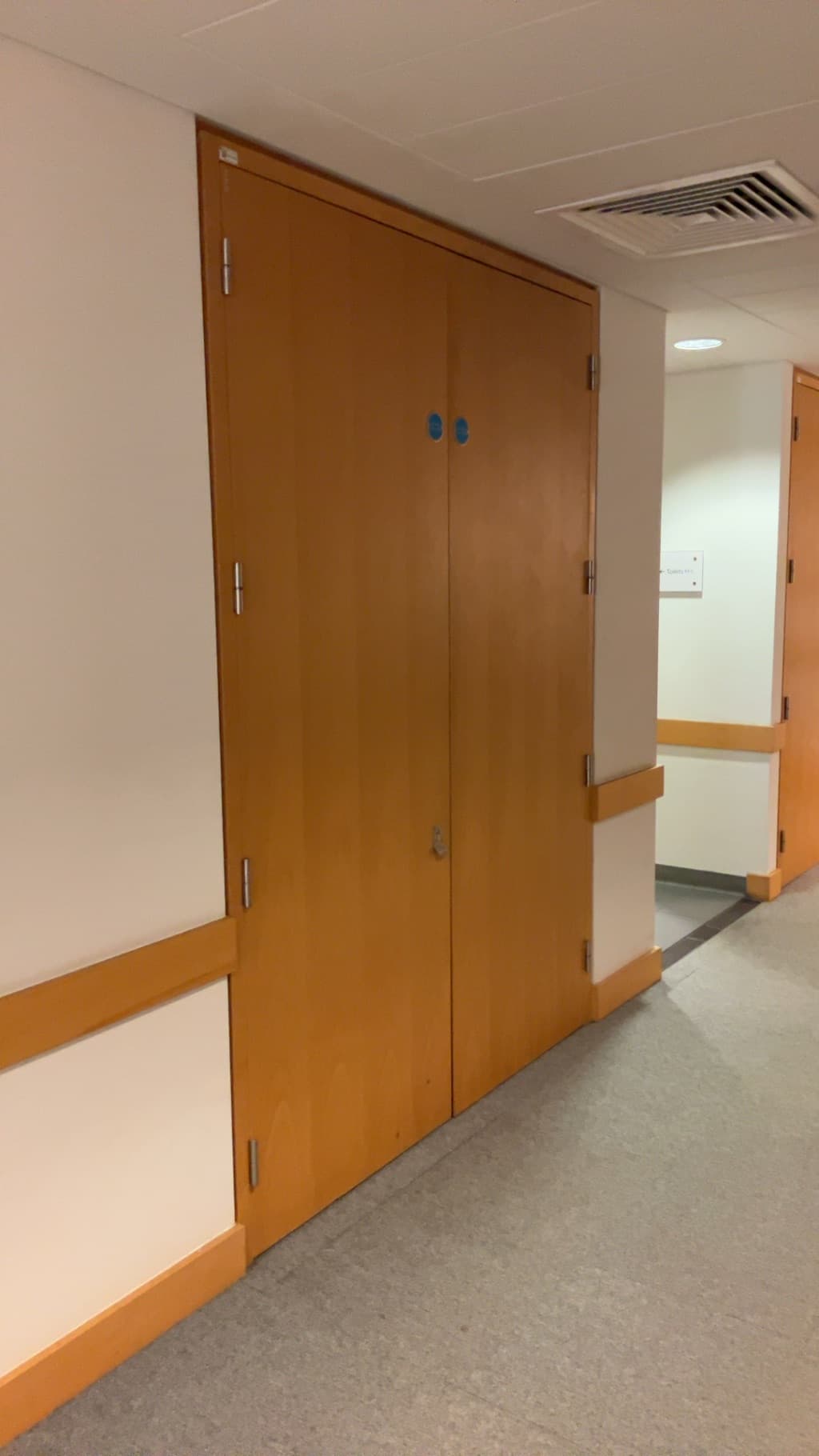 Double-leaf Timber Riser Door