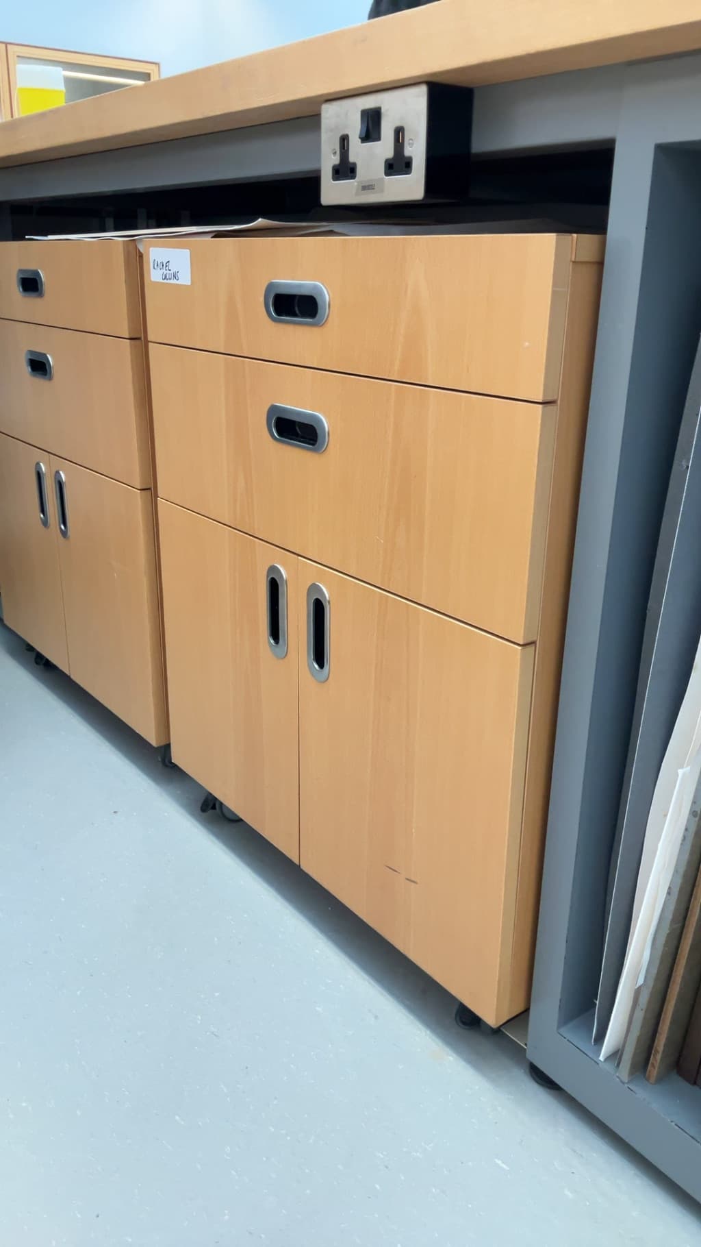 Under-desk Storage Cupboard