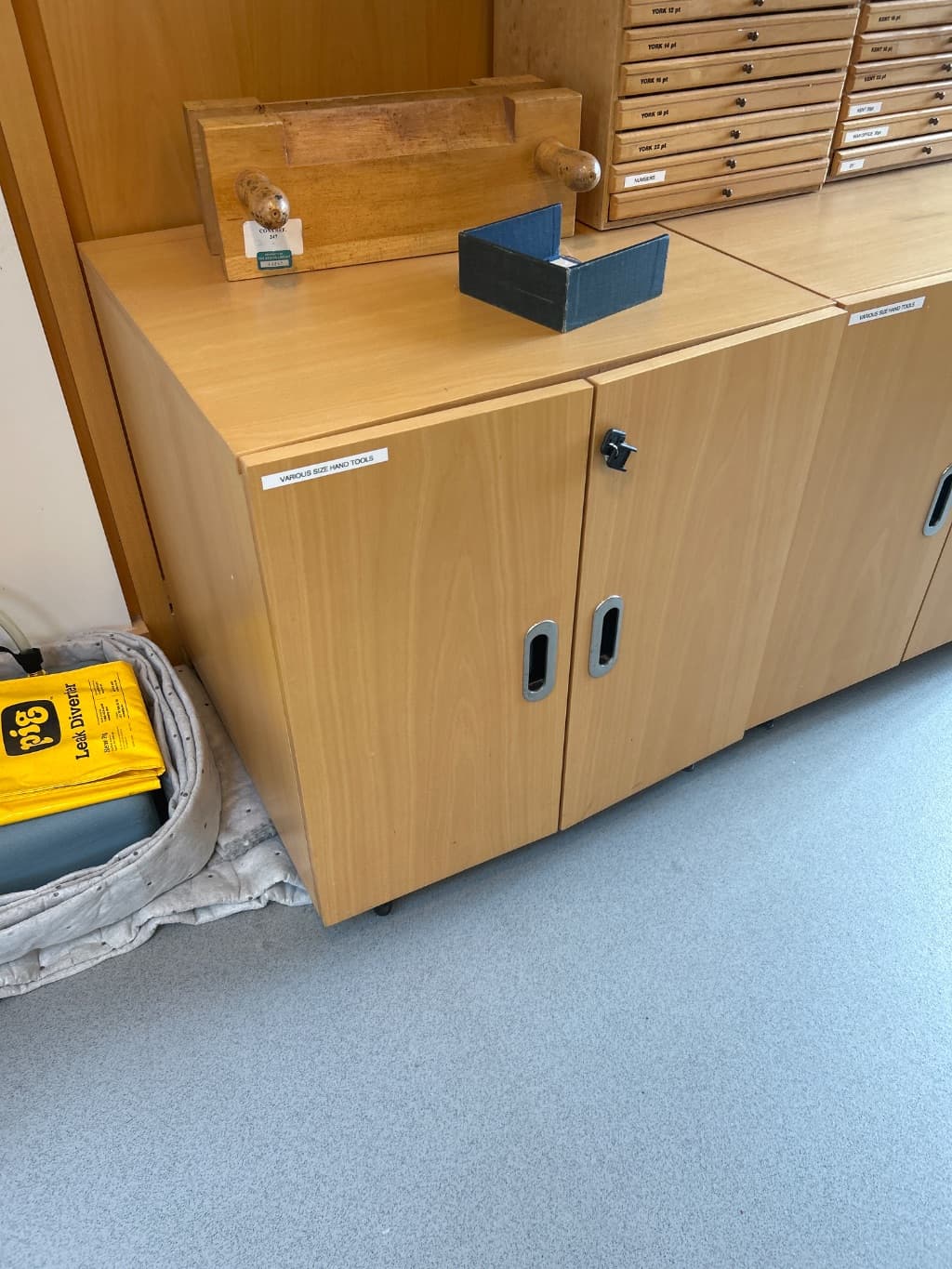 Timber Storage Cabinet