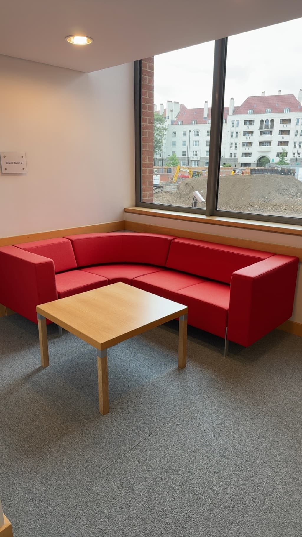 Curved Modular Upholstered Sofa