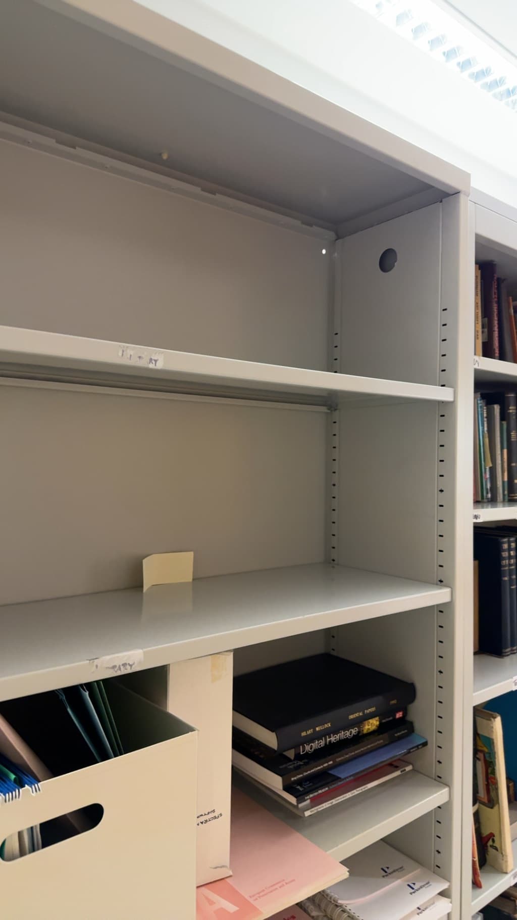 Metal Shelving Unit