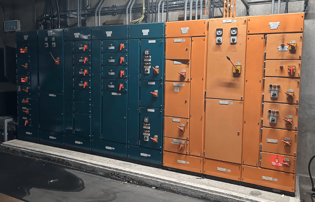 Electrical Switchgear / Distribution Board Lineup