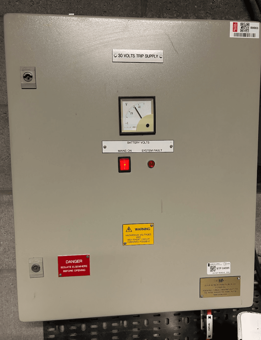 30v Electrical Trip Supply Control Panel