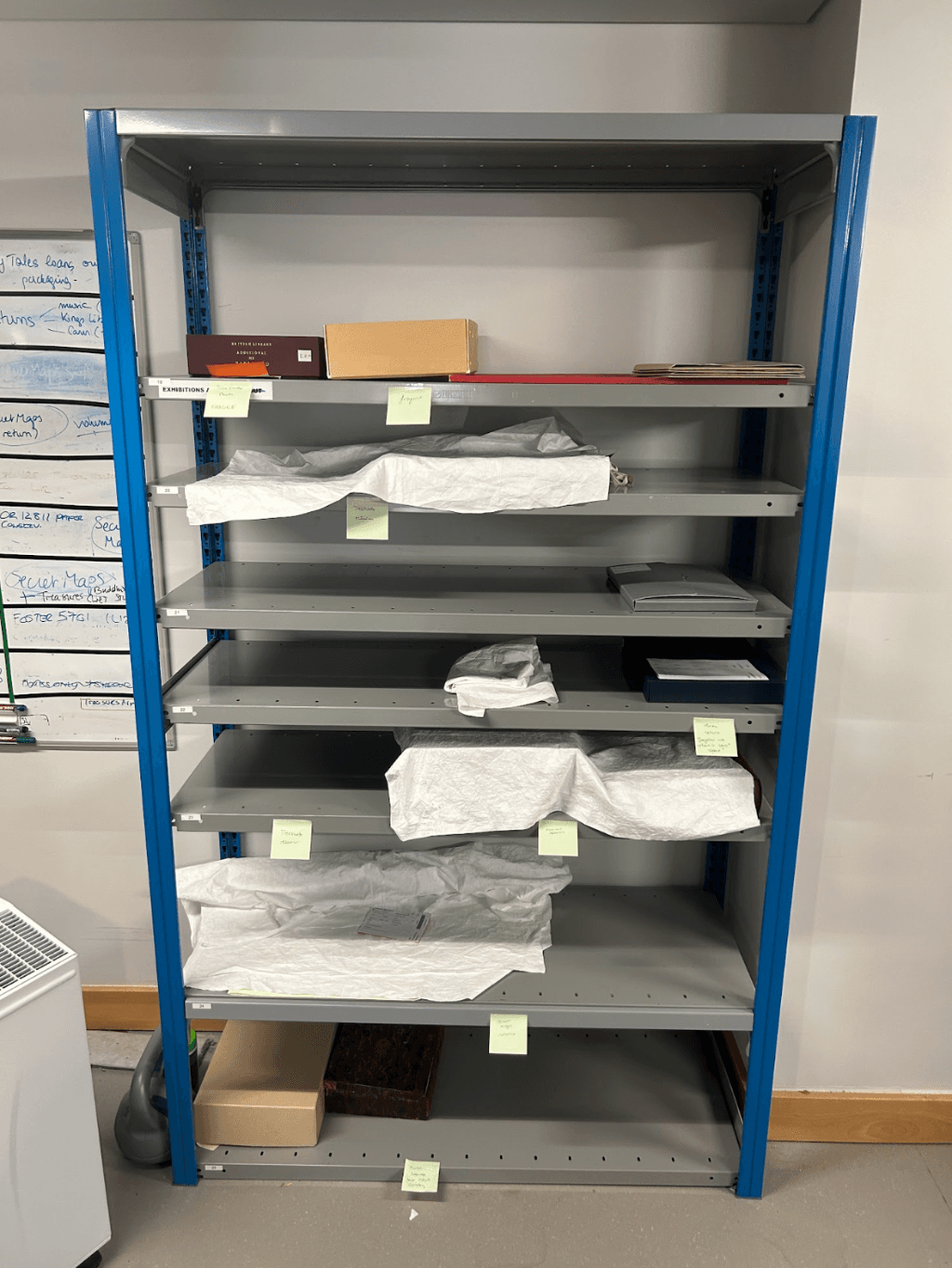 Metal Shelving Unit