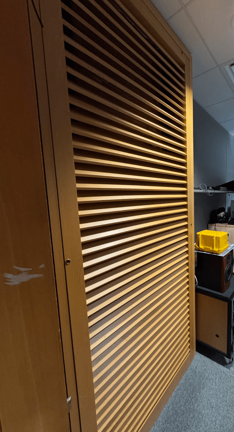 Timber Shutter Door