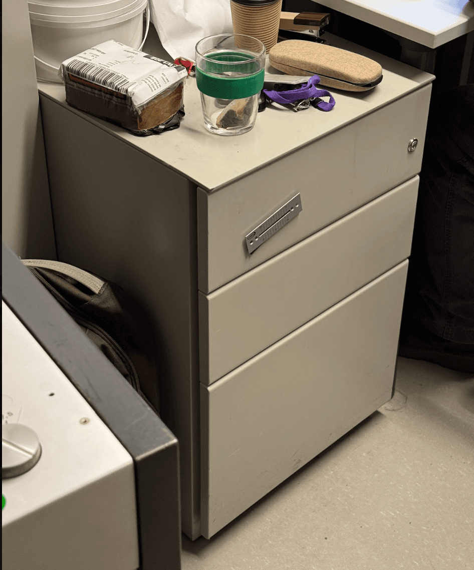 Metal Pedestal Drawer Unit