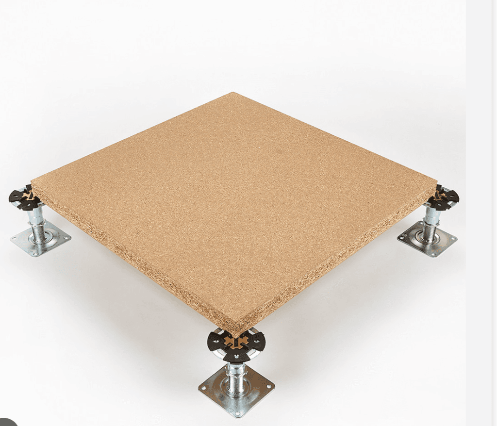 Raised access floor panels (Timber)