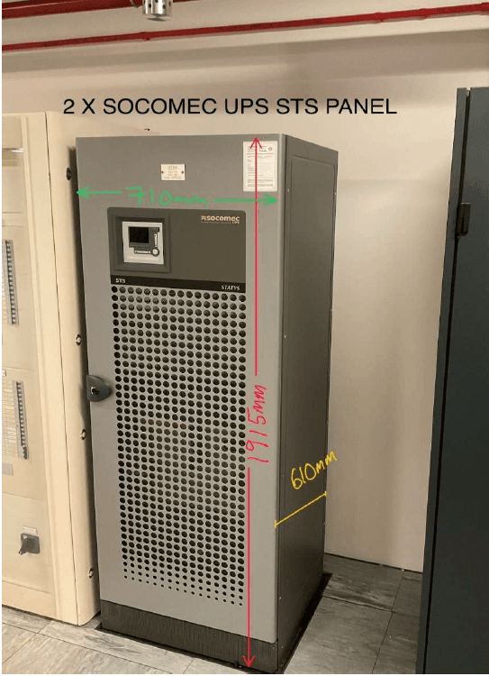 Socomec UPS STS Cabinet